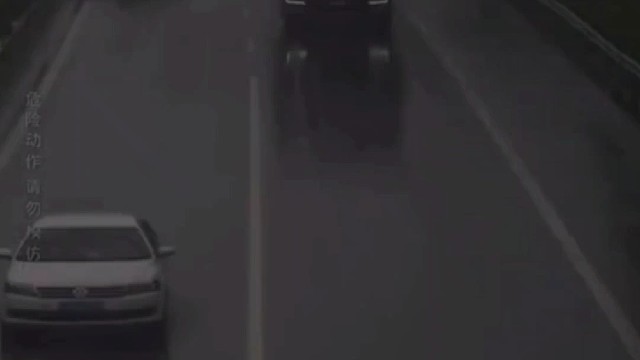 监控下的事故瞬间