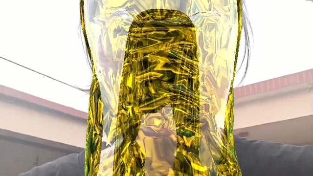 脚的特效，我的脸可以用，离个大谱