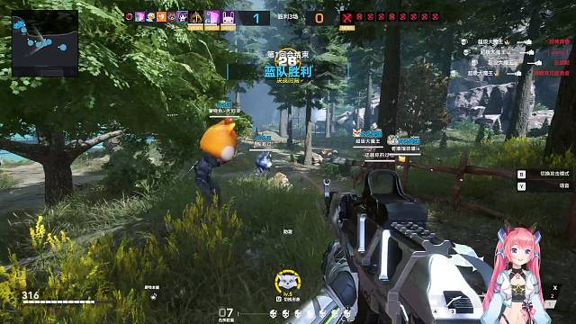 跟萌新小姐姐一起开黑玩大头英雄~搞笑瞬间，你们可能这辈子都碰不到真正的开局躺平人生哈哈哈哈