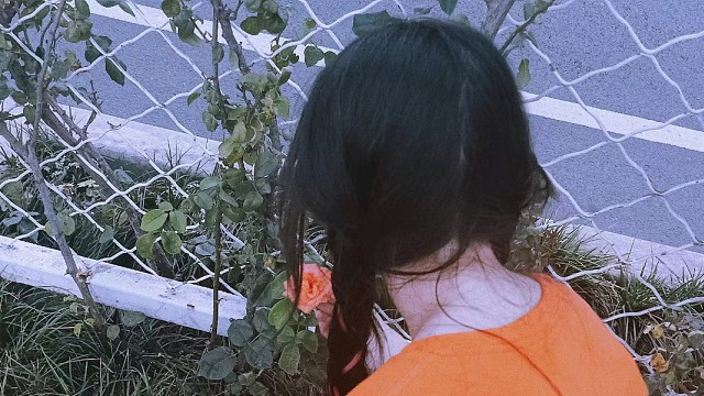 先是狂风暴雨再，是小雨淅淅沥沥。