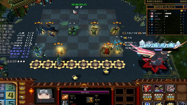 6狂战4娜迦2暗夜，运气不行，实力来凑