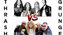 这个太震了！Thrash Metal 四大 VS Grunge 四大！！！！懂的赞