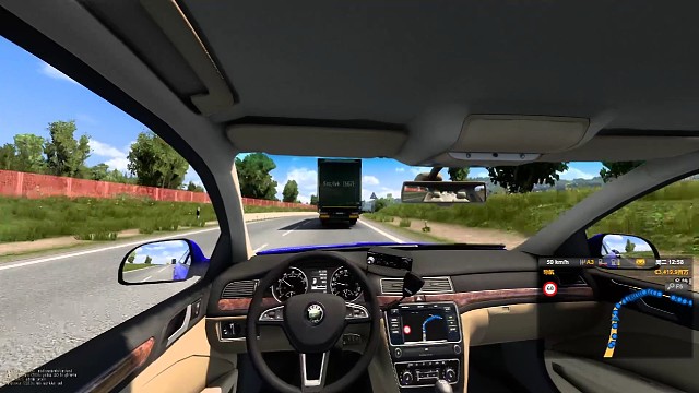 欧洲卡车2线上跑小道