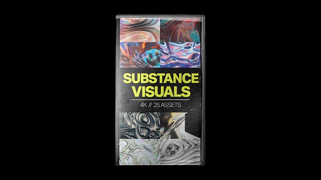 抽象金属液体流动背景Tropic Colour SUBSTANCE VISUALS TEXTURE