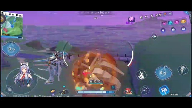 火火球大作战……路上一切一切障碍物通通撞破