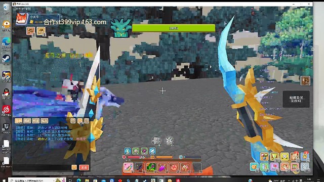 奶块四阶影刃实战钢铁森林