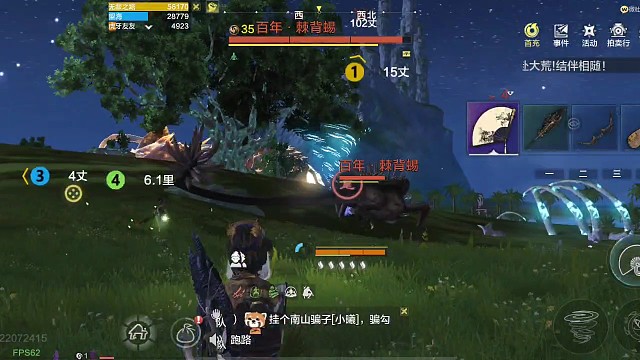 8800战力的我和直播间1.9w的朋友打百年