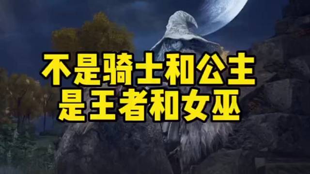 不是骑士与公主的爱情，而是王者和女巫的