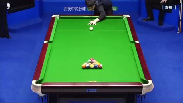 2022乔氏台球大师赛，赵汝亮精彩清台