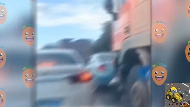 大货车盲区，千万远离