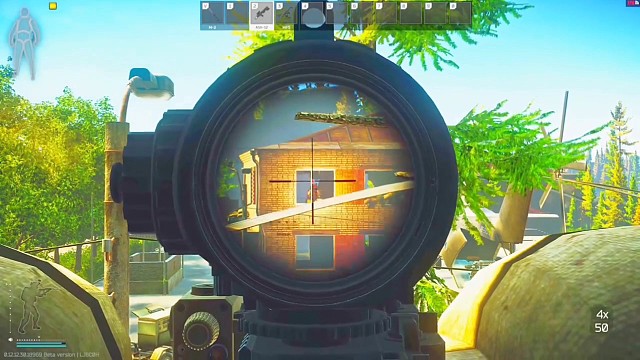 一顿狂操作，子弹都打没了，啥也打到