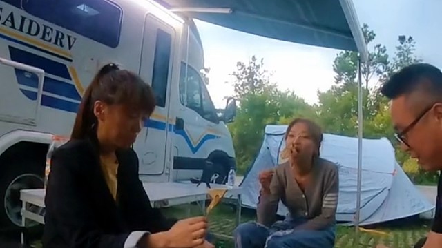 才吃饭就下雨了