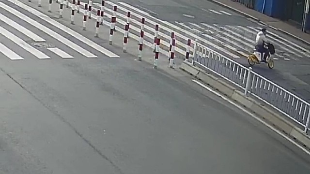 斑马线前任性，请减速慢性行