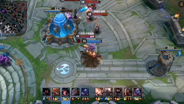 英雄联盟手游，这种局面翻盘机会有多大？？？？