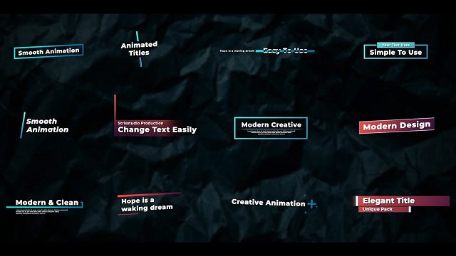 fcpx插件 12组色彩艳丽动感十足文字标题排版动画 支持M1+ Elegant Title