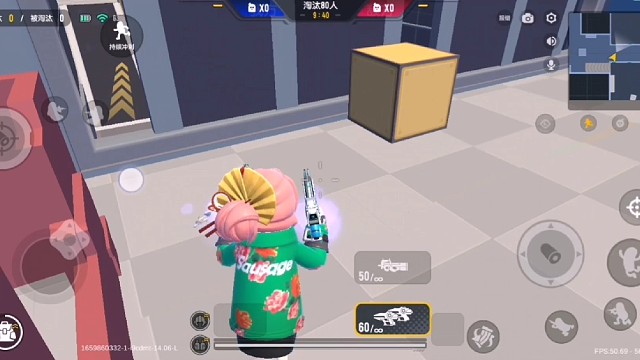 和温山打房间，没有技术全靠刚