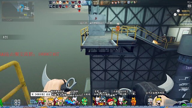 《CFHD》堵着鬼复活点压，极限压制上飞机