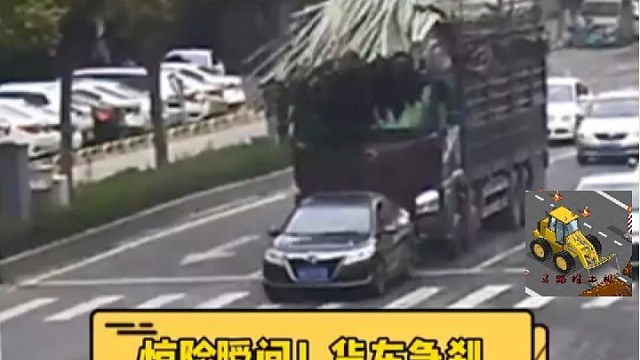 小车急刹，差点体验一把万箭穿心