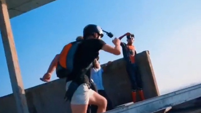 天空一望无际，是海洋的倒影#跳伞#极限运动