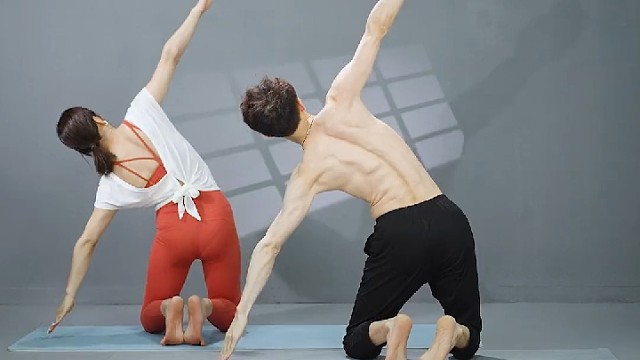 不跑不跳瘦侧腰。