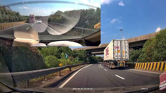 让速不让道，感谢货车不杀之恩