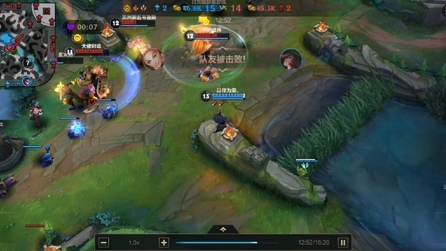 格雷福斯爆炸输出一枪做掉！