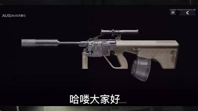 暗区突围枪械推荐，可以匹敌Vss的一把枪械，双手奉上