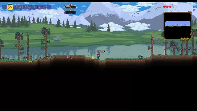 泰拉瑞亚灾厄盗贼生存（第一天4）