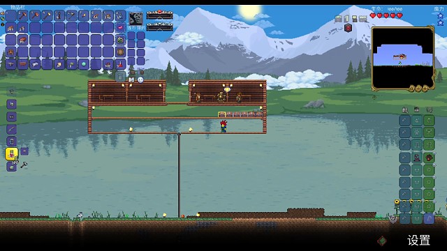 泰拉瑞亚灾厄盗贼生存（第一天6）