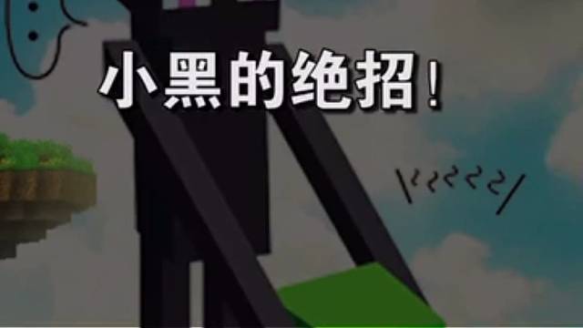 我的世界：小黑的这绝招真是出人意料啊