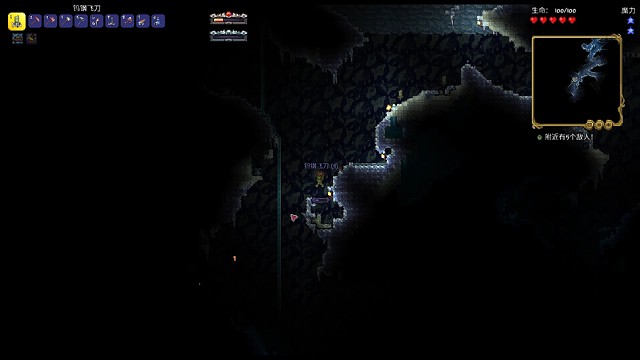 泰拉瑞亚灾厄盗贼生存（第二天1）