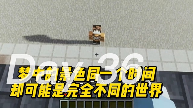 梦中的景色，同一个时间，却可能是完全不同的世界