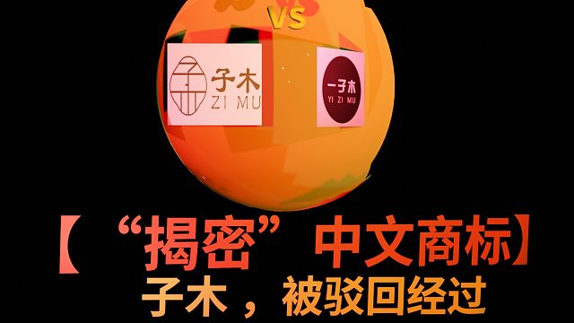 【“揭密”中文商标】  子木 ，被驳回原因