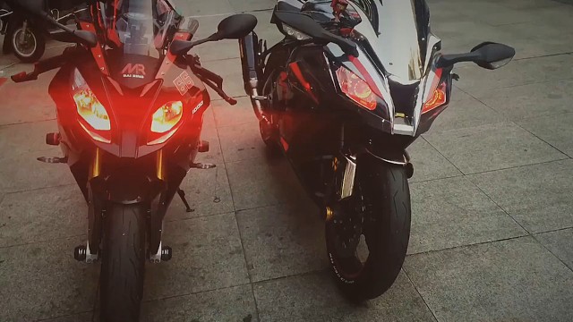 从小就喜欢机车