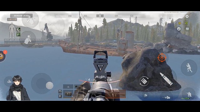 今日作业，你们看到港口的人了吗（可能画质有点糊）