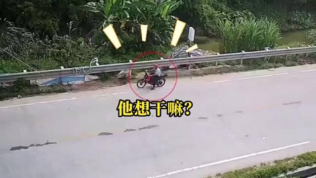 被无证驾驶摩托车撞倒