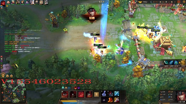 英霸官渡赤鬼吕轲制霸12连杀