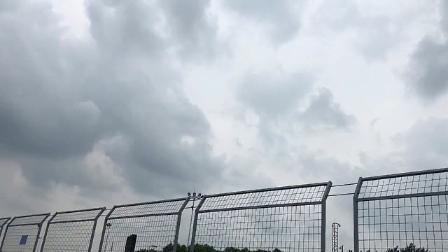 开始下雨，结束练习