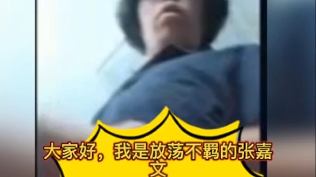 大家好，我是张嘉文的的的的的的表弟！！