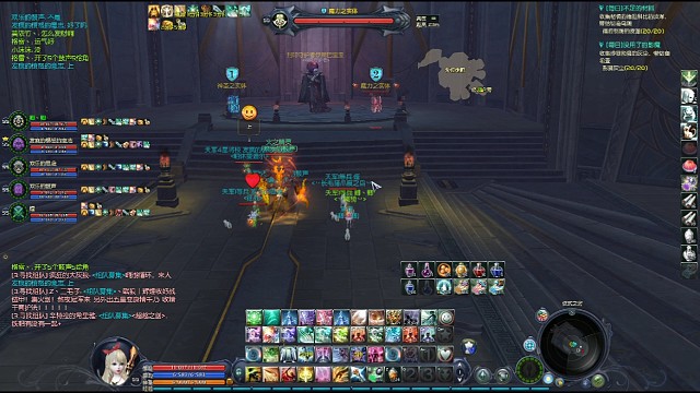 永恒之塔怀旧服困难寺院5人裤子boss