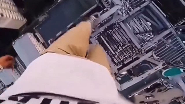 #老外真会玩#专业动作请勿模仿#极限运动