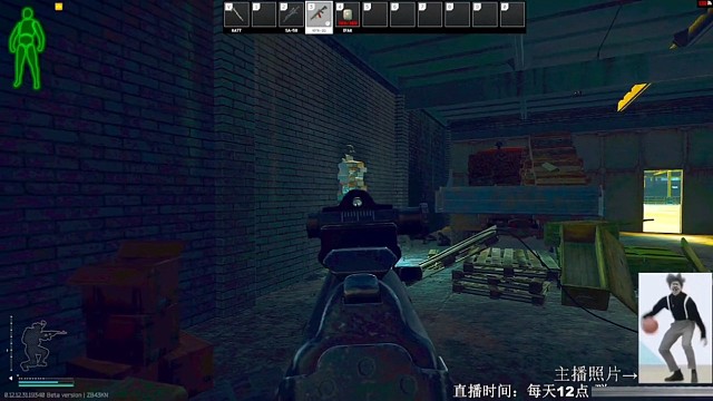 捕捉到一位可爱的老外