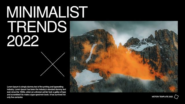 fcpx插件 通用创意图文排版摄影大图展示等模板 支持M1+ Modern Opener