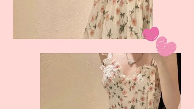 碎花裙超级好看
