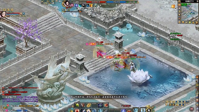 剑侠世界2寒武！女人就是水做的。