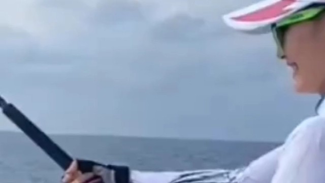 钓鱼界的天花板海钓拔河