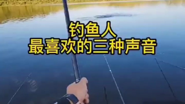 钓鱼人喜欢的三种声音
