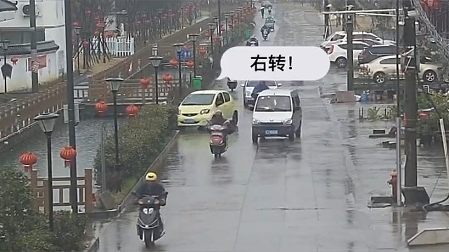 导航：右转！小伙：我信你个鬼！