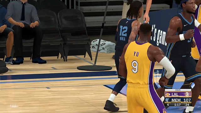 S10赛季揭幕战湖人vs灰熊117-109