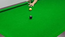 台球小技巧：这种组合球该怎么打？